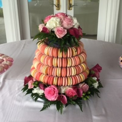 French Macaron Tower with Stand (large)